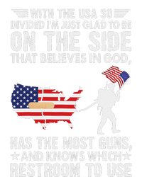 With He Usa So Divide IM Just Glad O Be On He Side T-Shirt