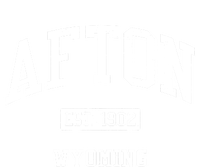 Afton Wyoming Wy Js04 Vintage Athletic Sports Pom Pom 12in Knit Beanie