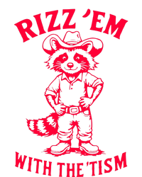 Raccoon Meme Rizz Em With The Tism Vintage Autism Awareness T-Shirt