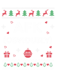 Afk Video Games Funny Gamer Design Ugly Christmas Gift Bumper Sticker