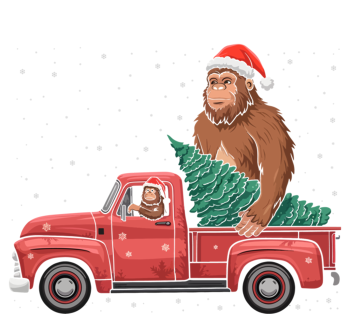 Bigfoot Christmas Tree Truck Festive Graphic Great Gift T-Shirt