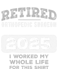 Retired Orthopedic Surgeon 2025 Funny Retirement Cooling Performance Long Sleeve Crew