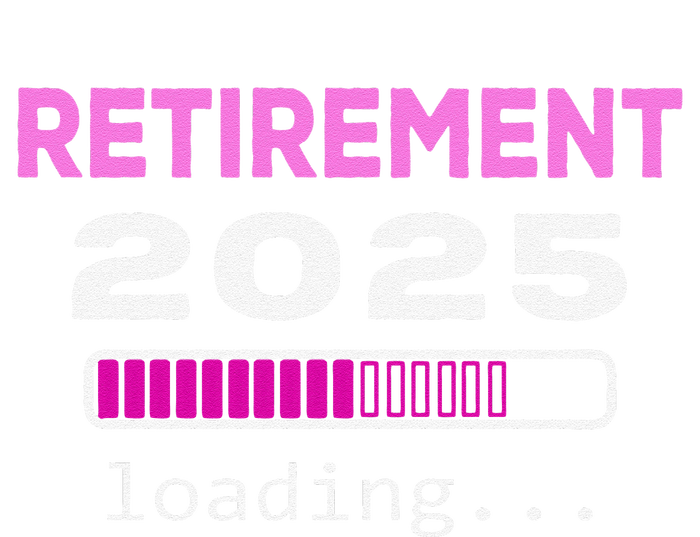 Funny Retirement 2025 Loading Retired Countdown T-Shirt