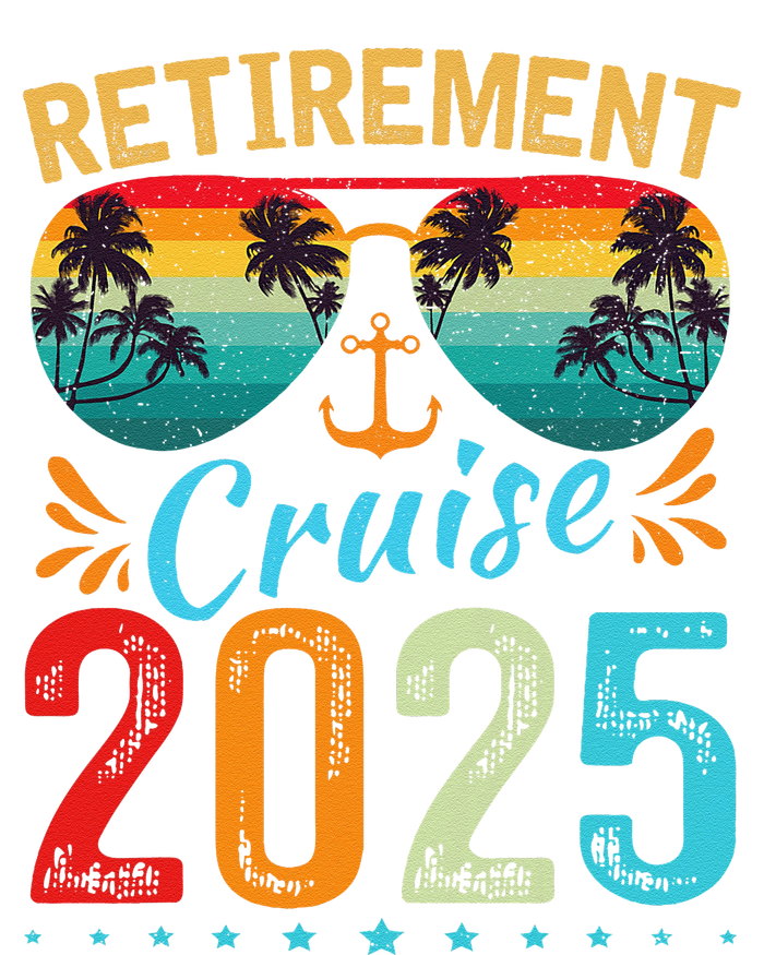 Retirement Cruise 2025 Retired Cruising Trip Vacation T-Shirt