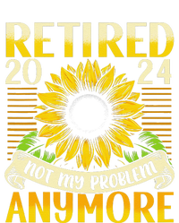 Flower Retired 2025 Not My Problem Anymore T-Shirt