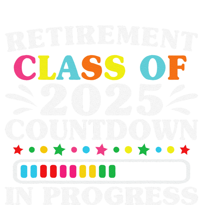 Retirement Class Of 2025 Countdown In Progress Funny Retired Sustainable Beanie