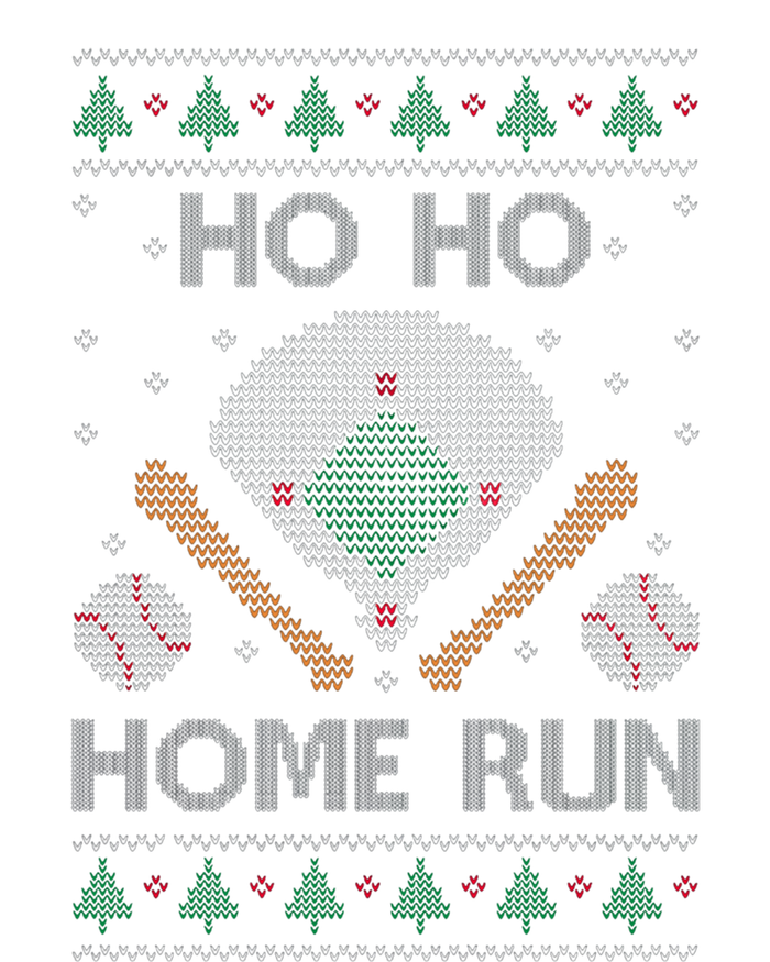 Ho Ho Homerun Baseball Ugly Christmas Party Hitter Gift T-Shirt