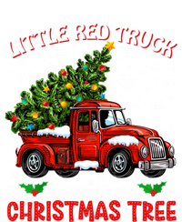 Little Red Truck Hauling A Christmas Tree Gift Tie-Dye Long Sleeve Shirt