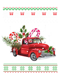 Red Truck Christmas Tree Ugly Matching Family Pajama Funny Gift Ladies Long Sleeve Shirt