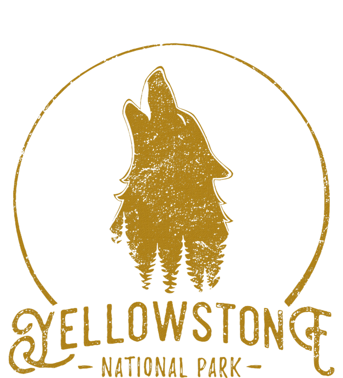 Yellowstone National Park Howling Wolf T-Shirt