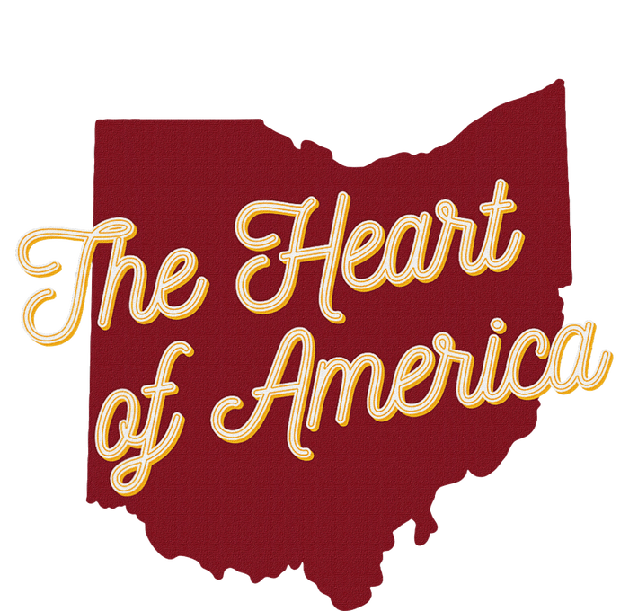 Ohio The Heart Of America State Tank Top