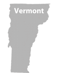 Vermont Map Home State Pride Gift T-Shirt