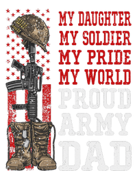 My Daughter My Soldier Hero Proud Army Dad Military Father Flat Bill Trucker Hat