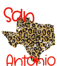 Ggt San Antonio Tx Sat State Of Texas Leopard Print T-Shirt