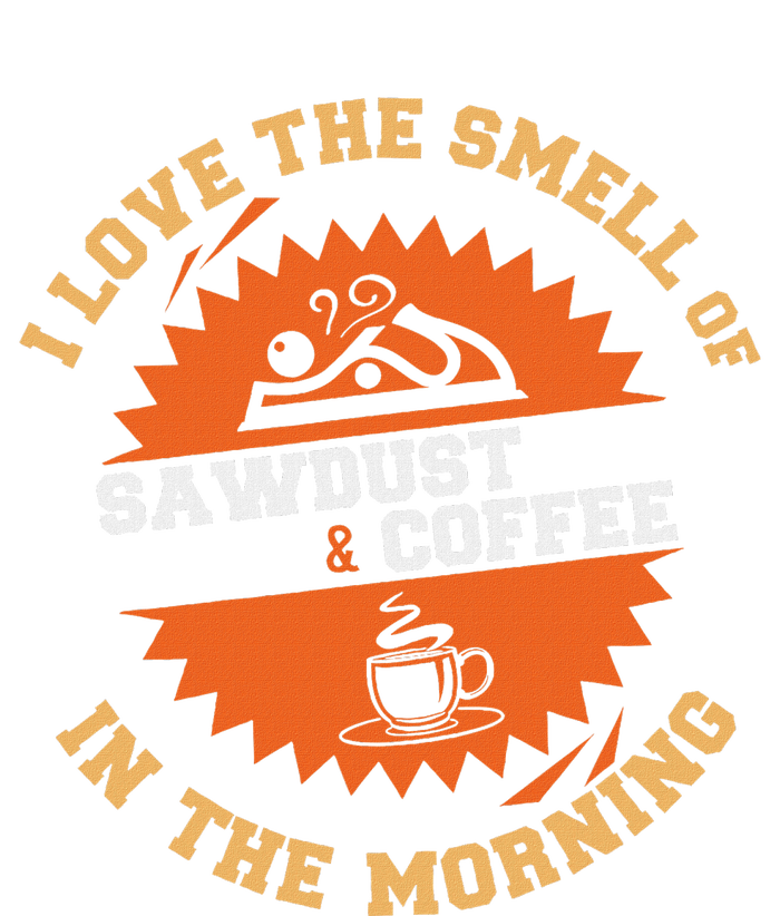 I Love The Smell Of Sawdust & Coffee In The Morning Woodwork Youth Performance Sprint T-Shirt