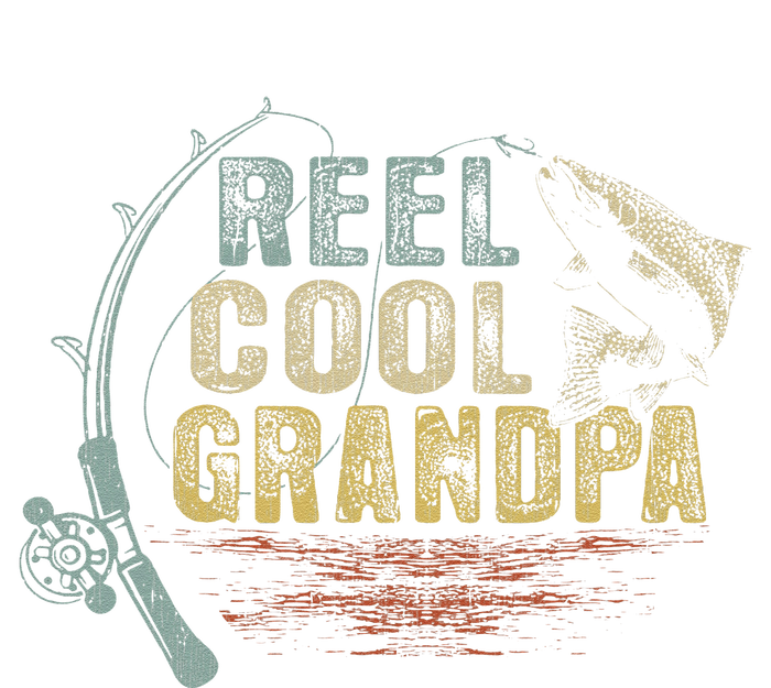 Funny Fishing Vintage Reel Cool Grandpa Gift T-Shirt