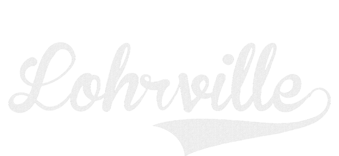 Lohrville Baseball Vintage Retro Font Button