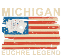 Michigan Euchre Legend Funny Euchre Card Game T-Shirt