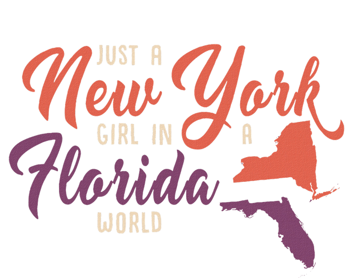 Proud Girl And Just A New York Girl In A Florida World Tall Hoodie