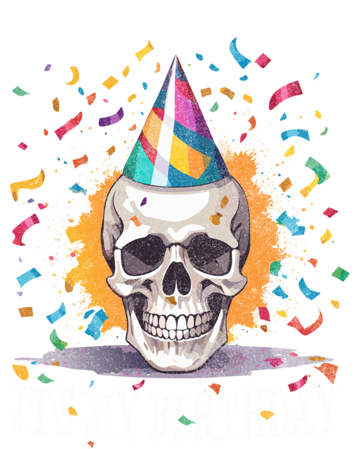 Skeleton ItS My Birthday Party Happy Halloween Birthday Gift T-Shirt