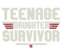 Teenage Daughter Survivor Vintage Dad Mom FatherS Day Gifts T-Shirt