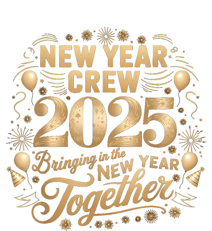 Happy New Year Party 2025 New Year Crew Matching Poster