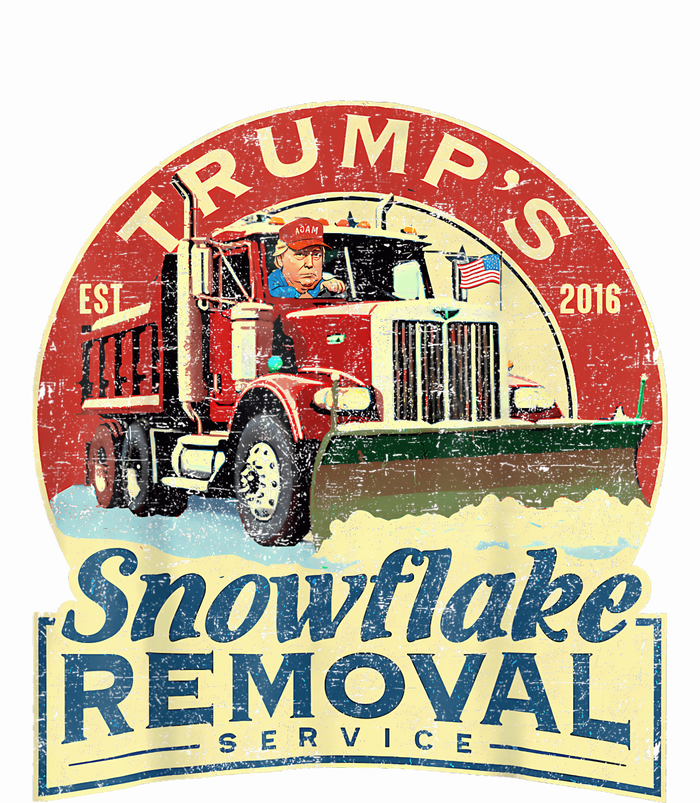 TrumpS Snowflake Removal Service Funny Trump 2024 T-Shirt