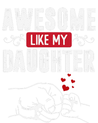 Funny Mom & Dad Gift From Daughter Awesome Like My Daughters Cooling Performance Crew T-Shirt