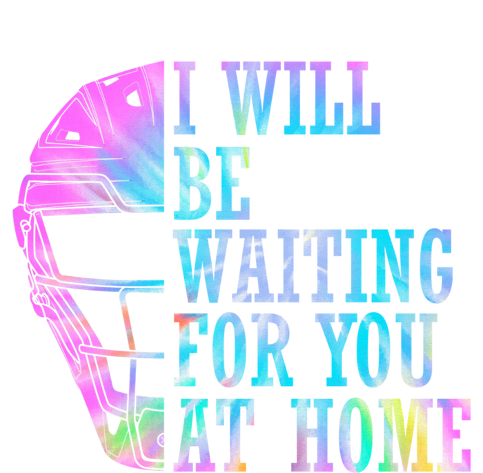 I Will Be Waiting For You At Home Softball Catcher Cute Gift Insulated Varsity Jacket