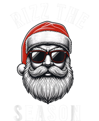 Rizz The Season Silly Christmas Funny Santa Women's Crop Top Tee