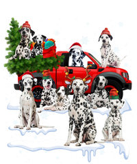 Dalmatian Red Truck Christmas Tree Santa Ugly Xmas Cute Gift T-Shirt