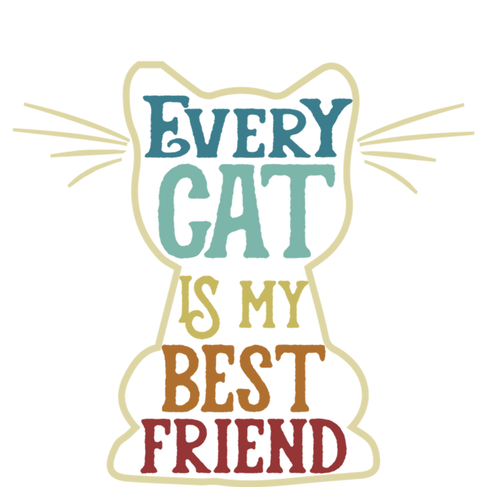 Every Cat Is My Best Friend Cat Mom Cat Lovers Funny Cat Gift T-Shirt