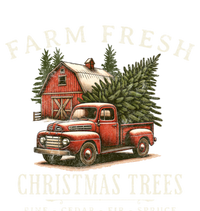 Farm Fresh Christmas Trees Rustic Farmhouse Vintage Truck Great Gift Tall Hoodie