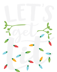 LetS Get Lit Christmas Lights Meaningful Gift 16 in Basic Backpack