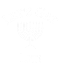 LetS Get Lit Funny Jewish Hanukkah Design Gift T-Shirt