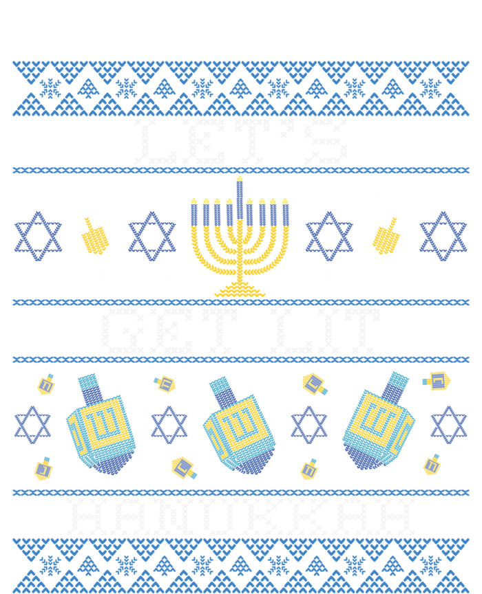 LetS Get Lit Hanukkah Ugly Christmas Hanukkah Gift T-Shirt