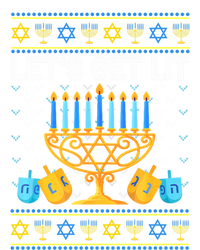 LetS Get Lit Ugly Hanukkah Chanukah Jewish Orah Gift T-Shirt