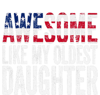 Awesome Like My Oldest Daughter Funny Fathers Mothers Day Softstyle Adult Sport Polo