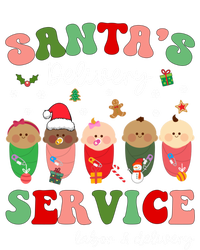 SantaS Delivery Service Christmas Labor Delivery Nurse L And D Cool Gift Long Sleeve Shirt