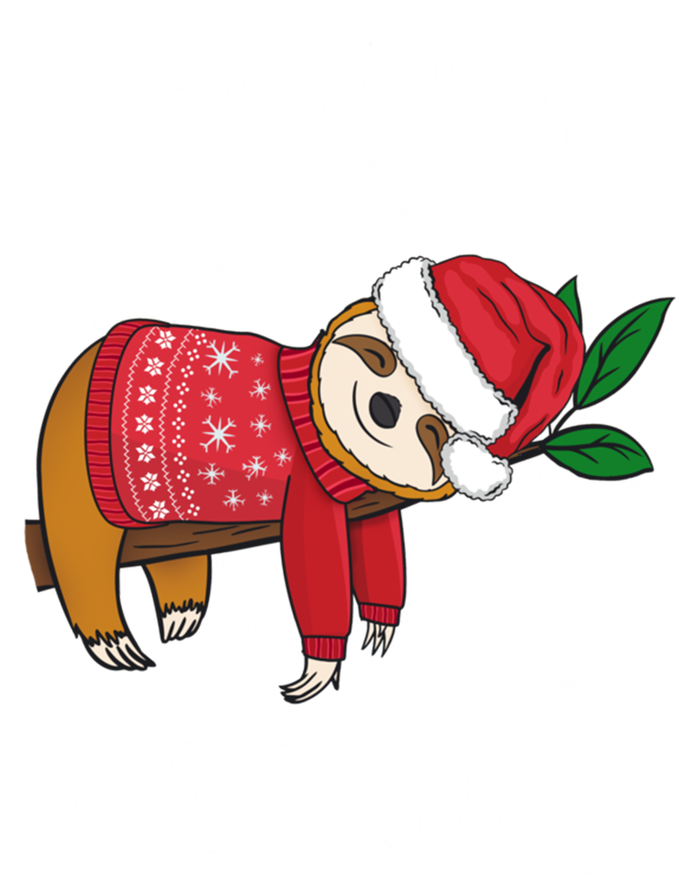 Sloth Santa Claus Merry Slothmas Santa Sloth Slotha Claus Cool Gift Kids T-Shirt