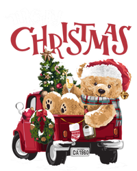 Teddy Bear And Christmas Tree In Red Truck Gift Full Zip Hoodie