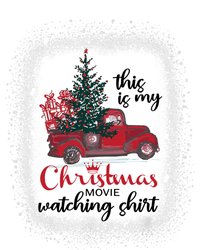 This Is My Christmas Movie Watching Gift Vintage Red Truck Gift T-Shirt