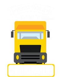 Truck Driver Your Hole Is My Goal Machine Vehicle Construction Sites Gift Tall Hoodie