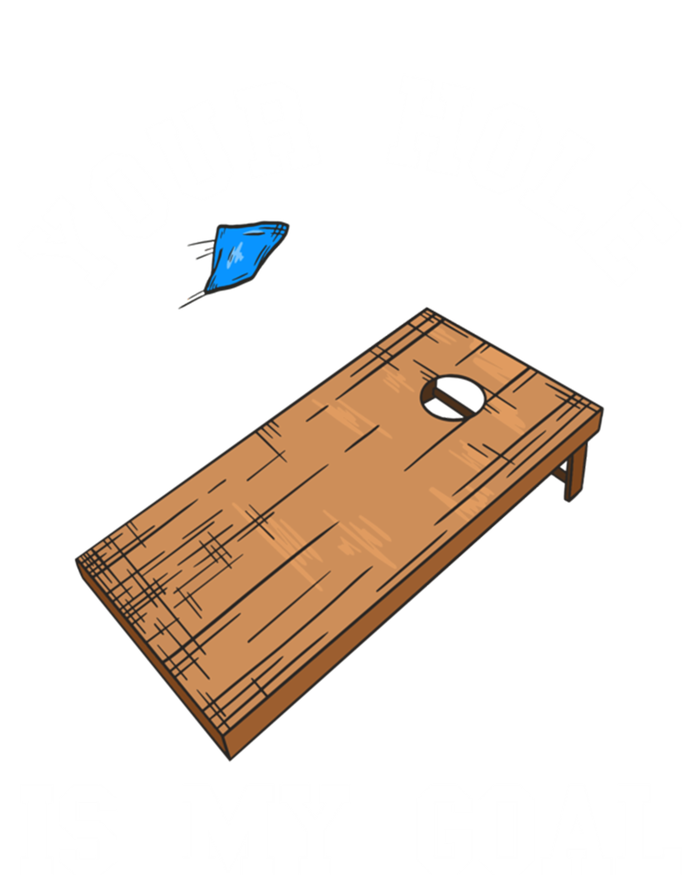 Your Hole Is My Goal Board Toss Game Lover Tossing Bag Gift Toddler Long Sleeve Shirt