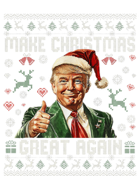 Make Christmas Great Again Funny Santa Trump 2024 Xmas T-Shirt