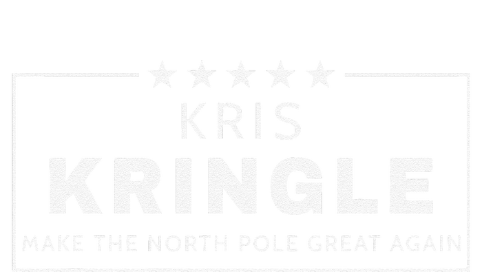 Kris Kringle Funny Christmas Make The North Pole Great Again T-Shirt