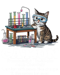 Cation Chemistry Humor Science Teacher Cat Pun Funny Gift T-Shirt