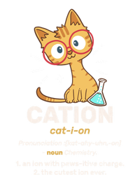 Cation Cute Science Cat Pawsitive Elet Chemistry Teacher Great Gift T-Shirt