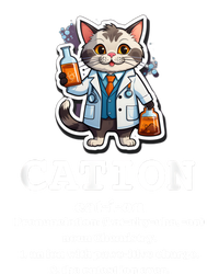 Cation Cute Science Cat Pawsitive Elet Chemistry Teacher Cute Gift T-Shirt