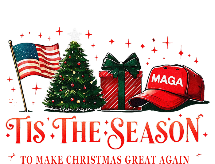 Tis The Season Trump Maga 2024 Make Christmas Great Again T-Shirt